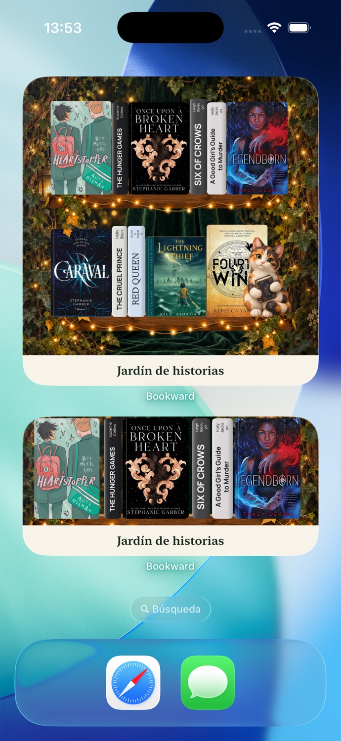 Estantería personalizada de Bookward